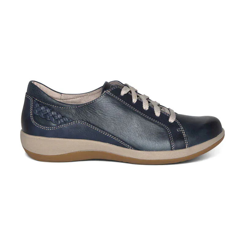 Aetrex Women's Dana Oxford Sneakers - Navy - Image 2