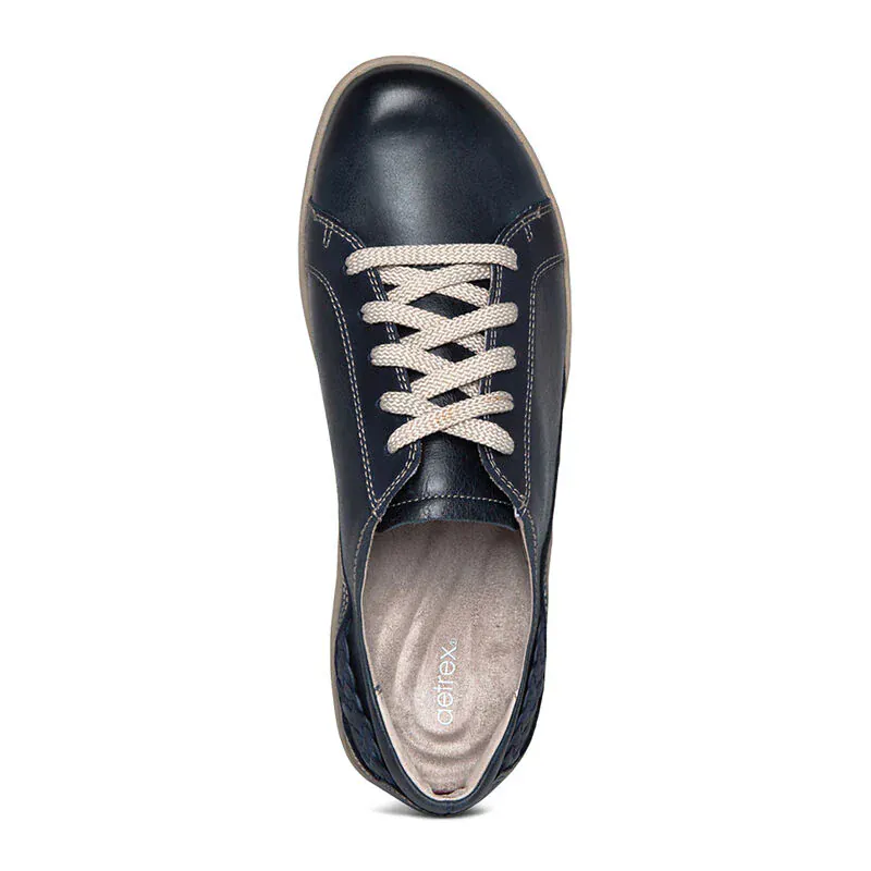 Aetrex Women's Dana Oxford Sneakers - Navy - Image 4