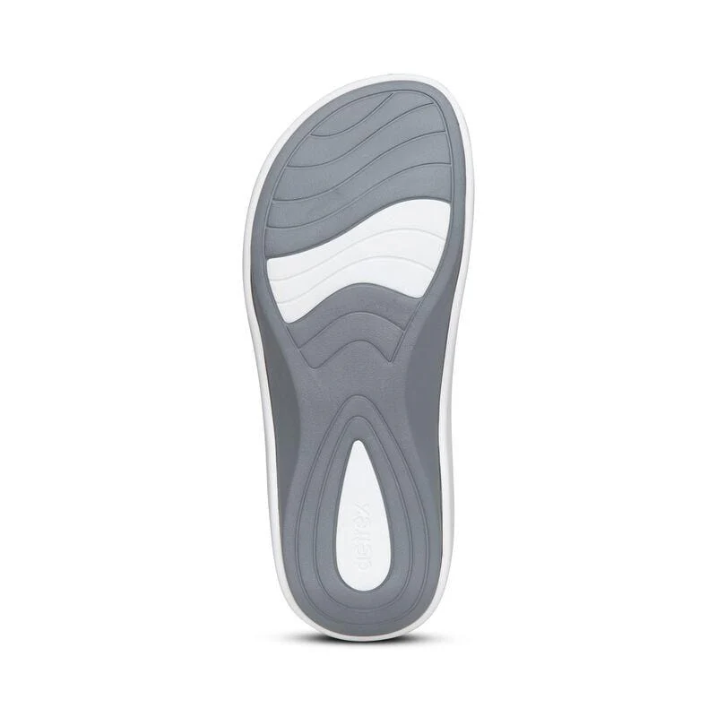 Aetrex Women's Maui Flips- White - Image 6