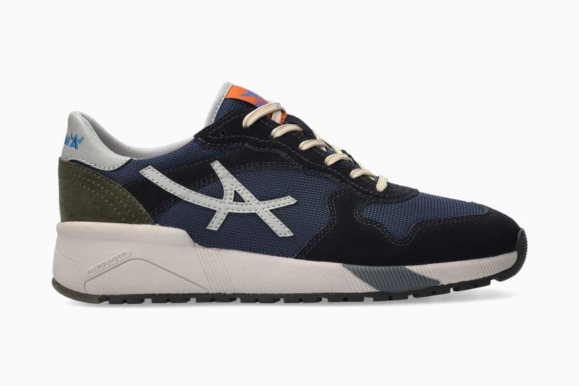 Mephisto All Rounder Men's Speed Walking Shoes- Midnight Blue