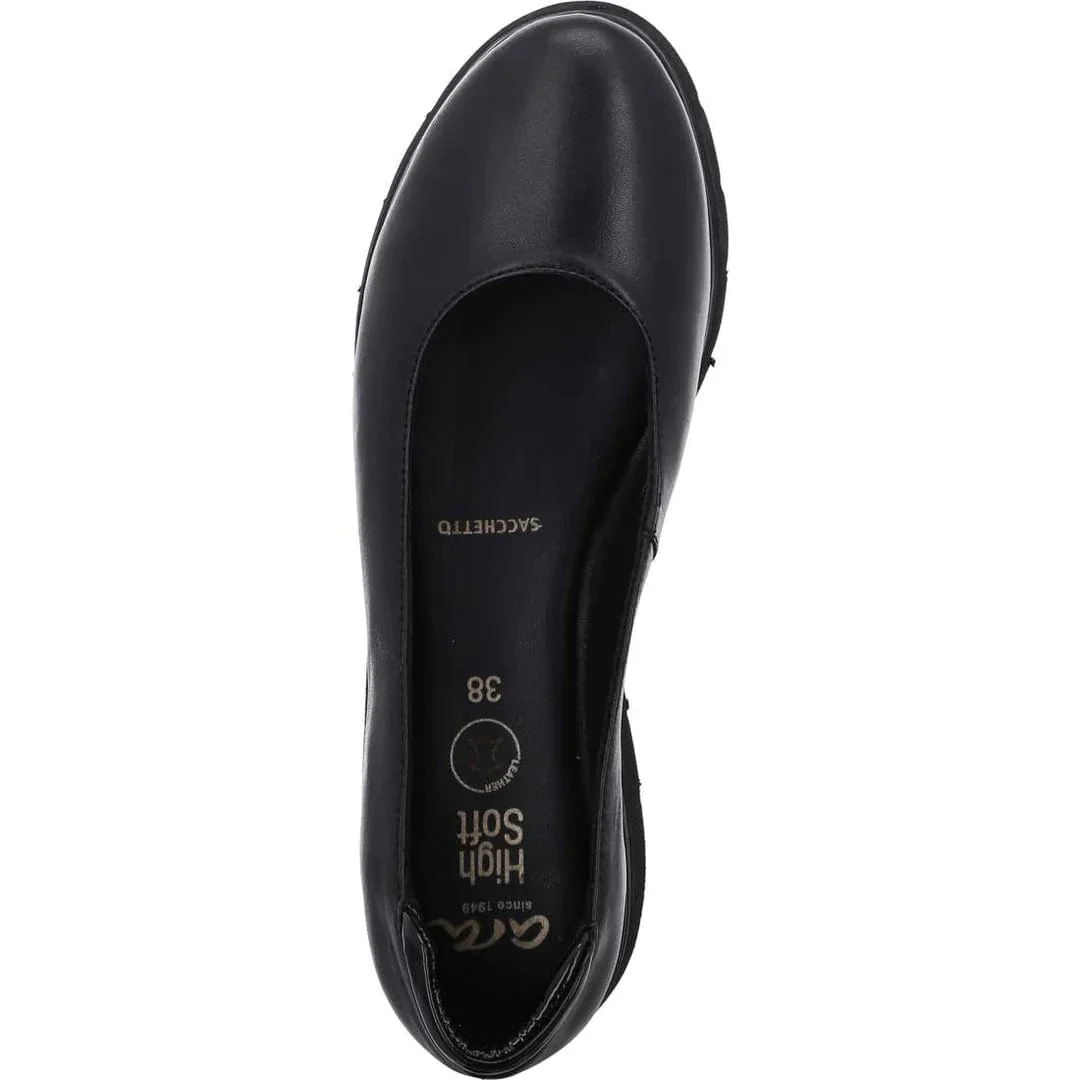 Ara Women's Berkeley Ballet Flats- Black - Image 5