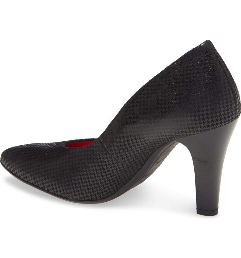Ara Women's Franziska Heels- Black Houndstooth - Image 3
