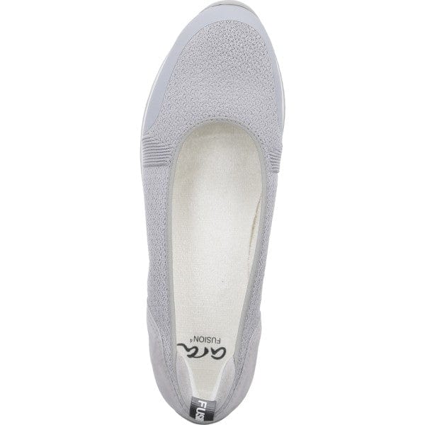 Ara Women's Porto Mesh Ballet Flats- Pebble - Image 4