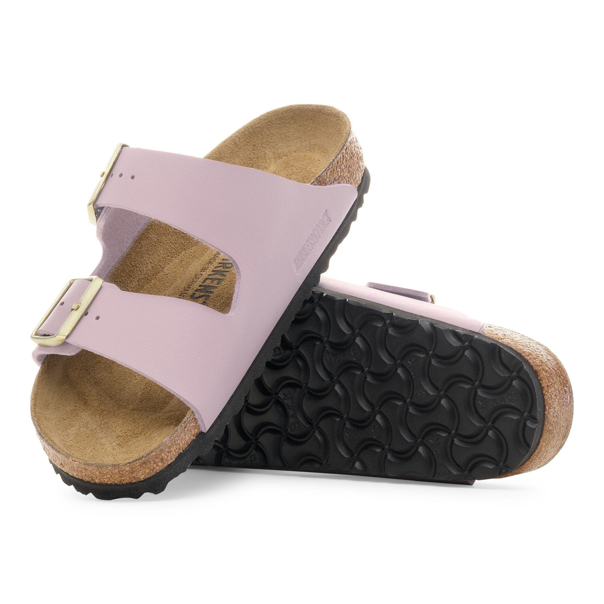 Birkenstock Arizona Birko-Flor Sandals-  Faded Purple - Image 2