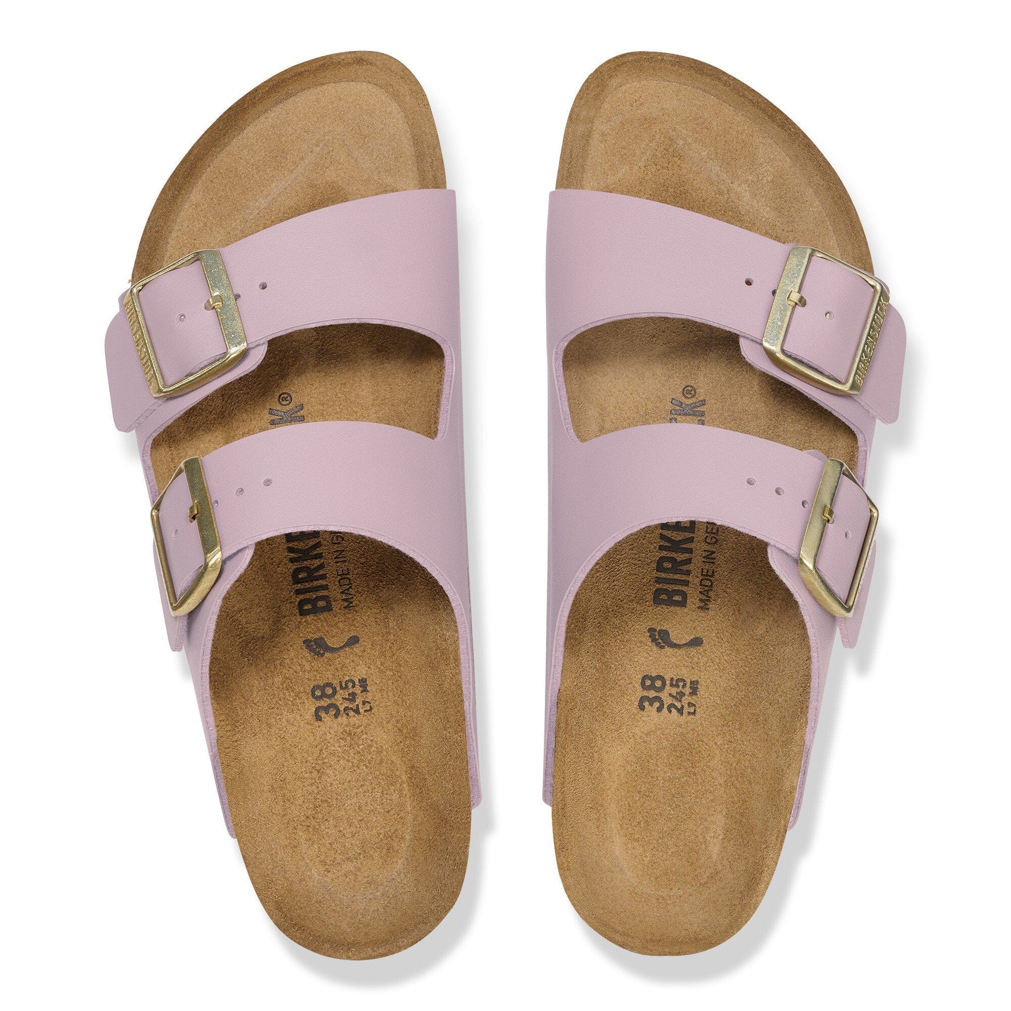 Birkenstock Arizona Birko-Flor Sandals-  Faded Purple - Image 3