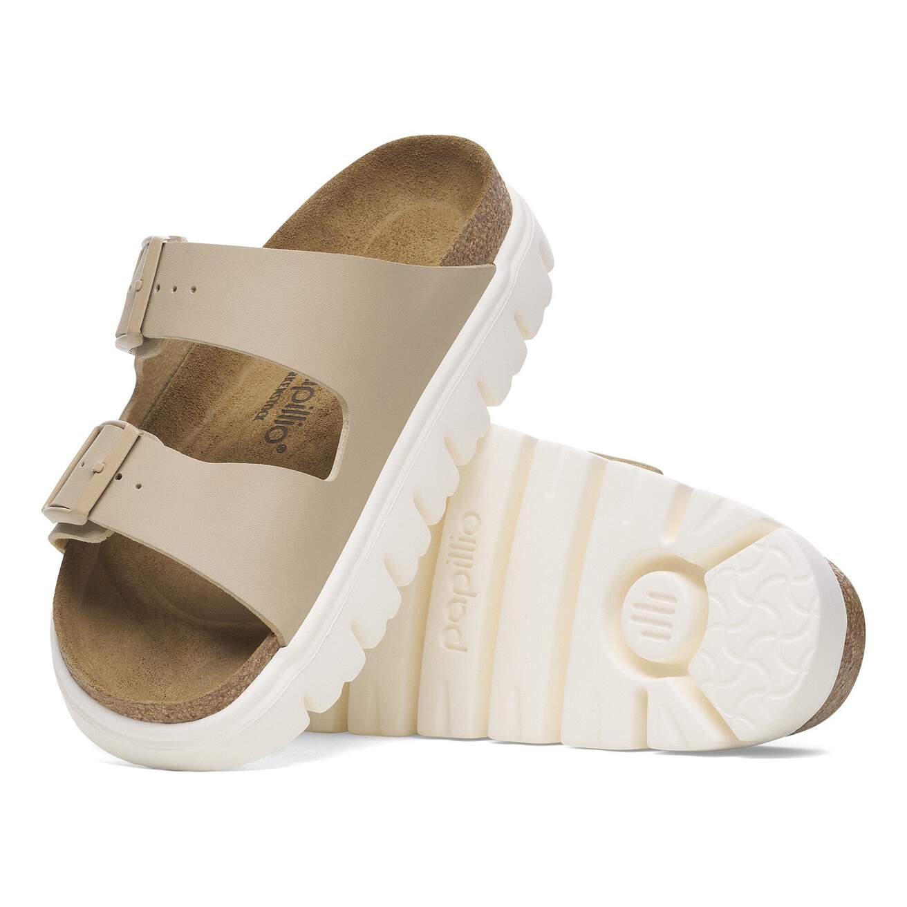 Birkenstock Arizona Chunky Sandals- Sandcastle Birko-Flor - Image 6
