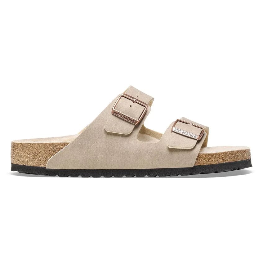 Birkenstock Arizona Shearling Sandals- Dust Grey Taupe - Image 4