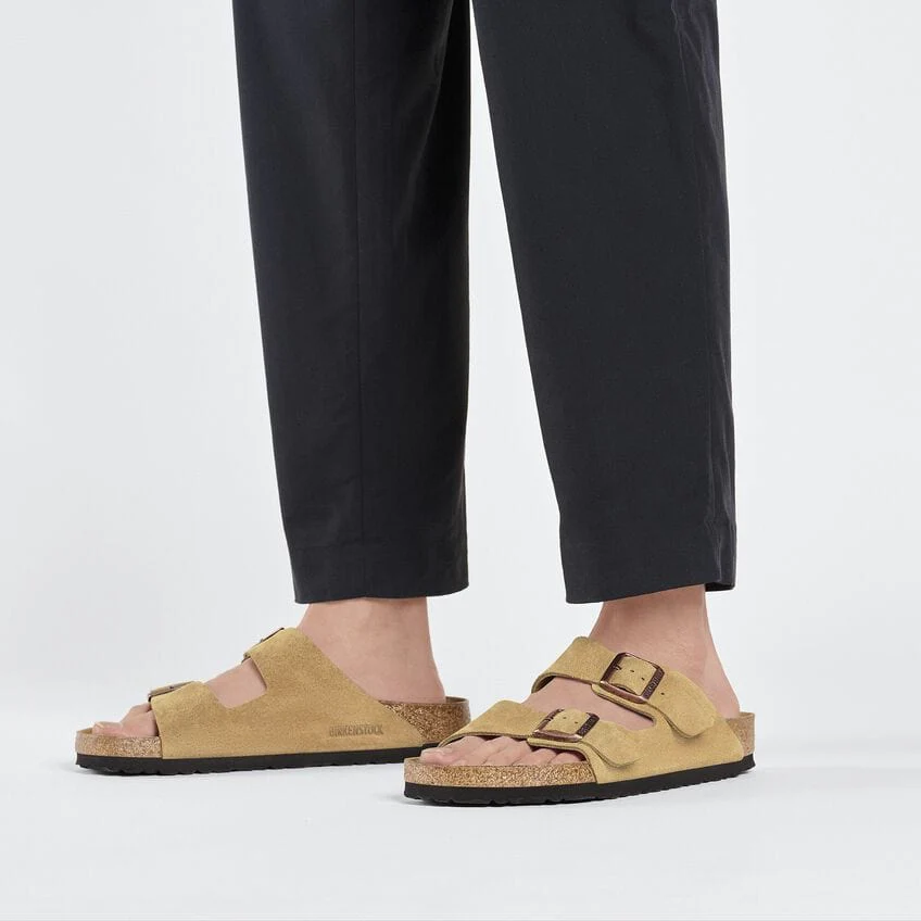 Birkenstock Arizona Sandals- Latte Cream - Image 6