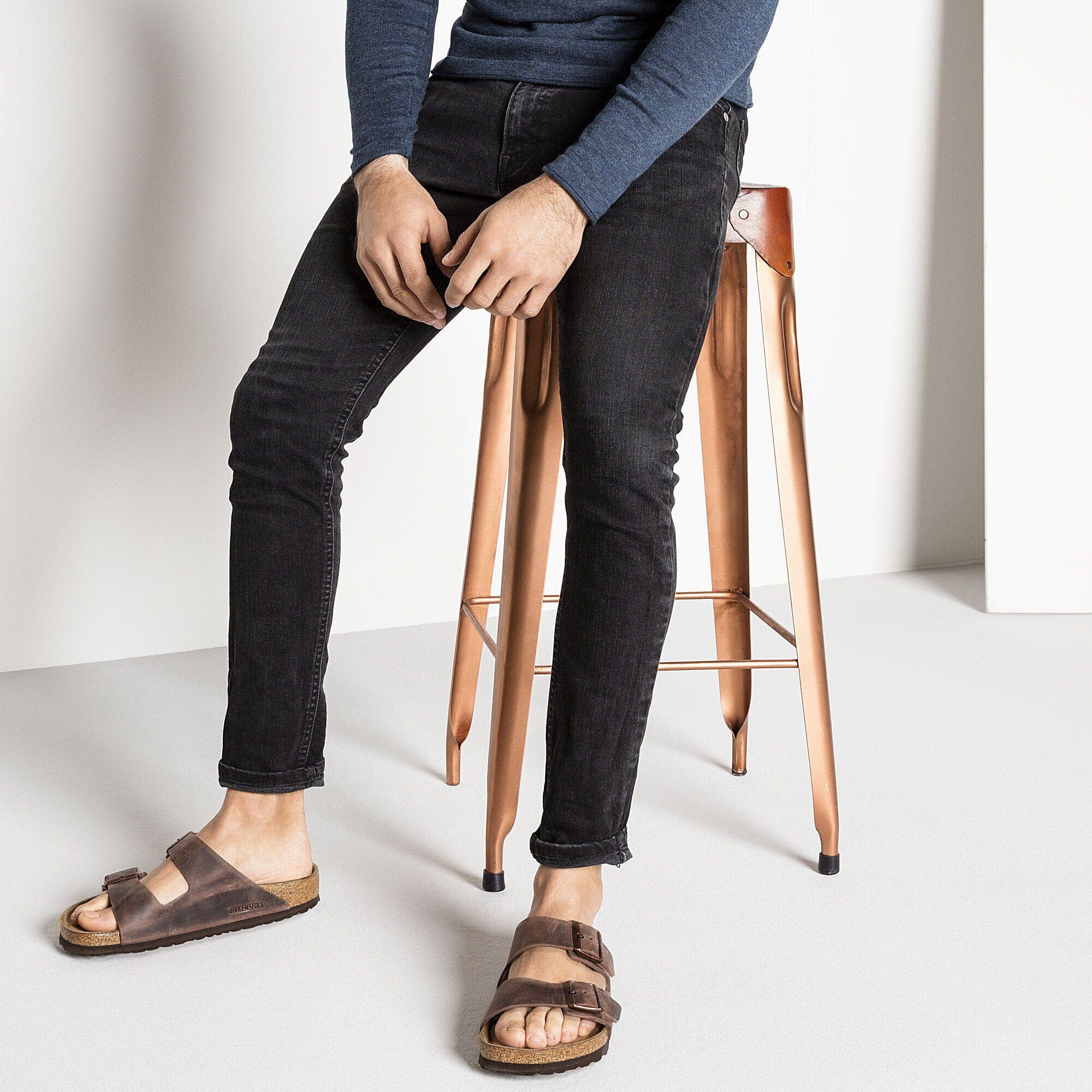 Birkenstock Arizona Sandals (Soft Footbed)- Habana Oiled Leather - Image 4