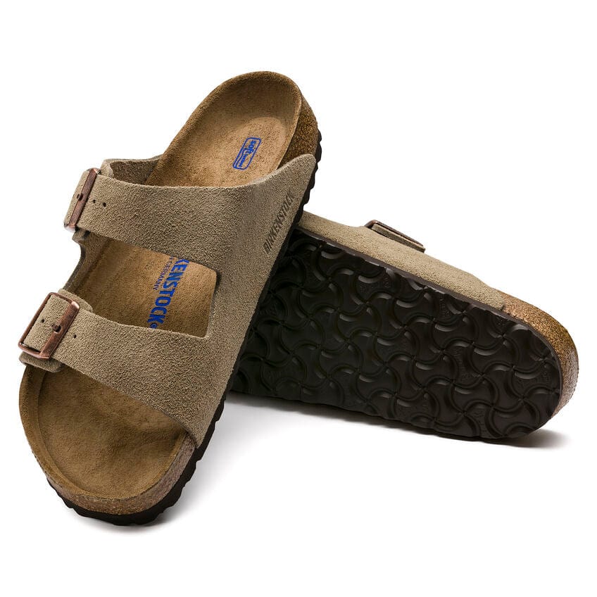 Birkenstock Arizona Sandals (Soft Footbed)- Taupe Suede - Image 3