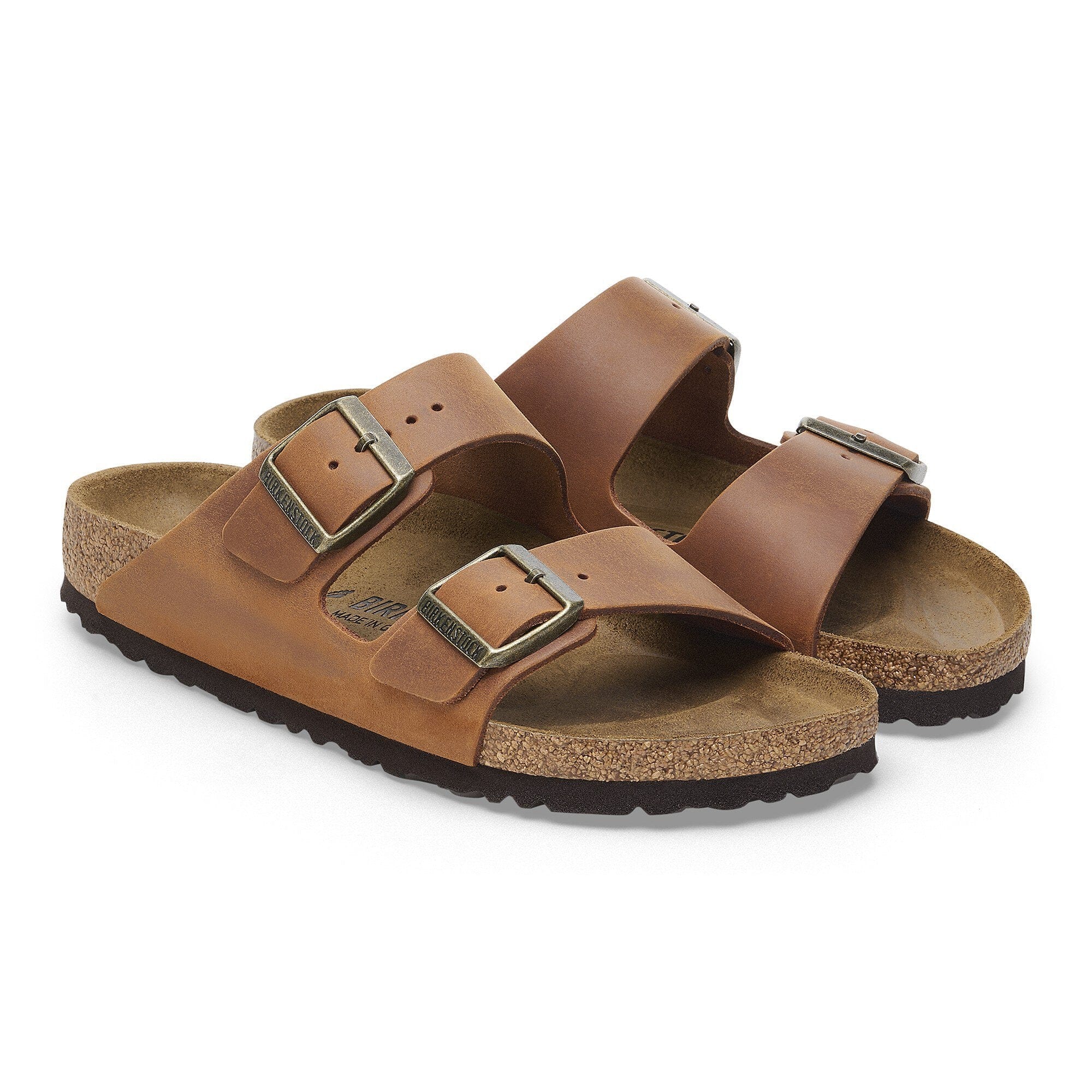 Birkenstock Arizona Sandals- Cognac - Image 3