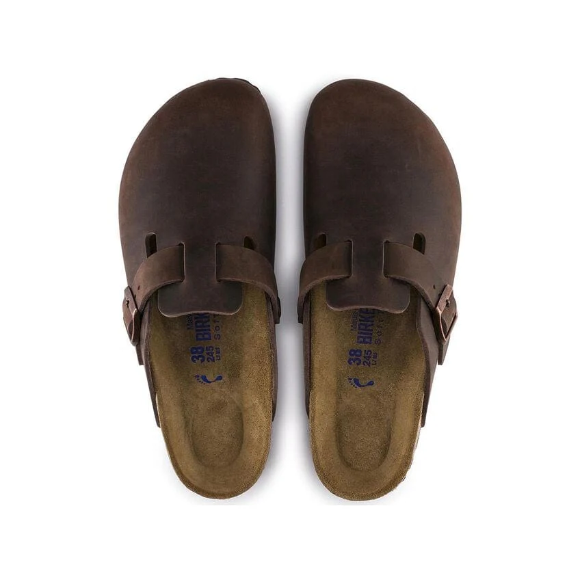 Birkenstock Boston Clogs (Soft Footbed)- Habana Oiled Leather - Image 6
