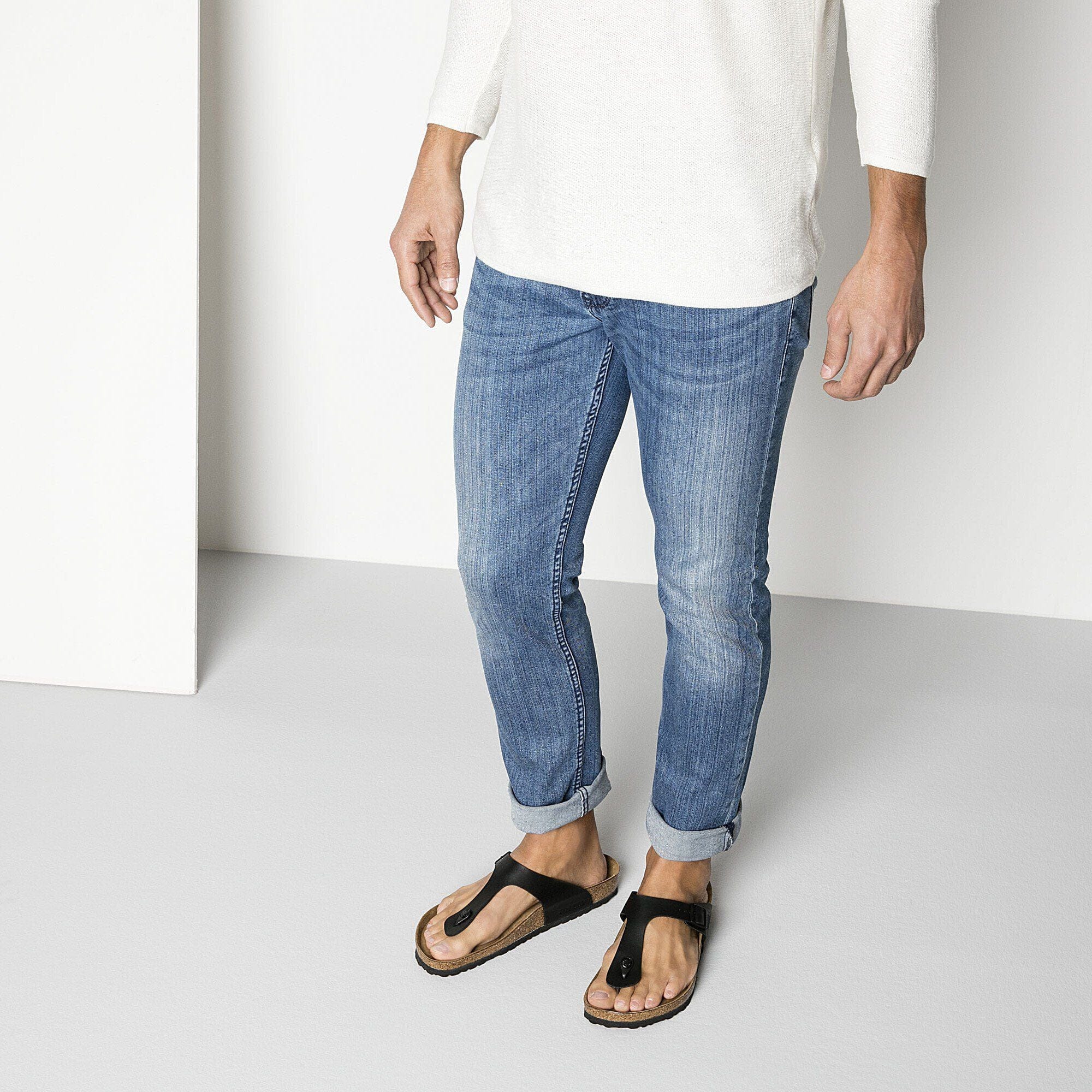 Birkenstock Gizeh Sandals - Black Birko-Flor - Image 7