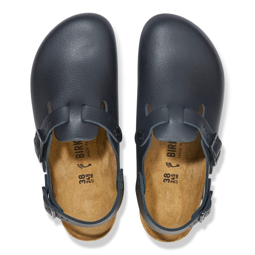 Birkenstock Tokio Pro Clogs- Black Leather - Image 3