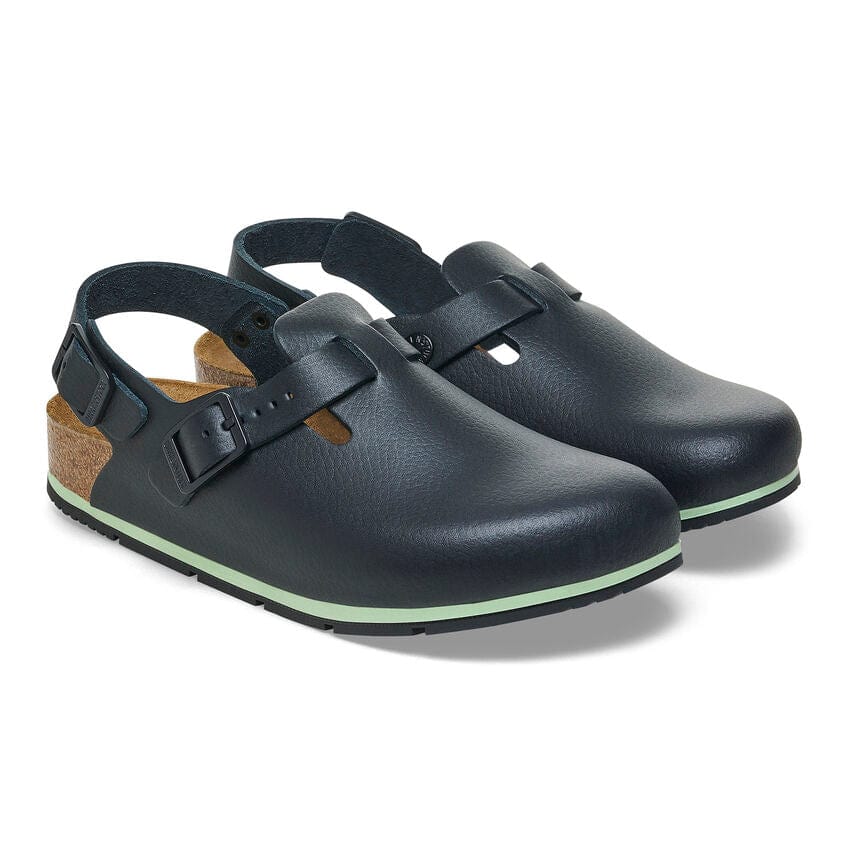 Birkenstock Tokio Pro Clogs- Black Leather - Image 4