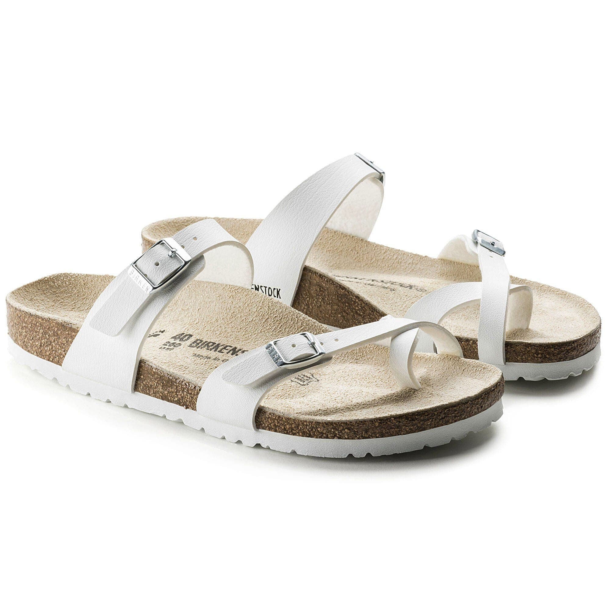 Birkenstock Mayari Sandals- White Birko-Flor - Image 8