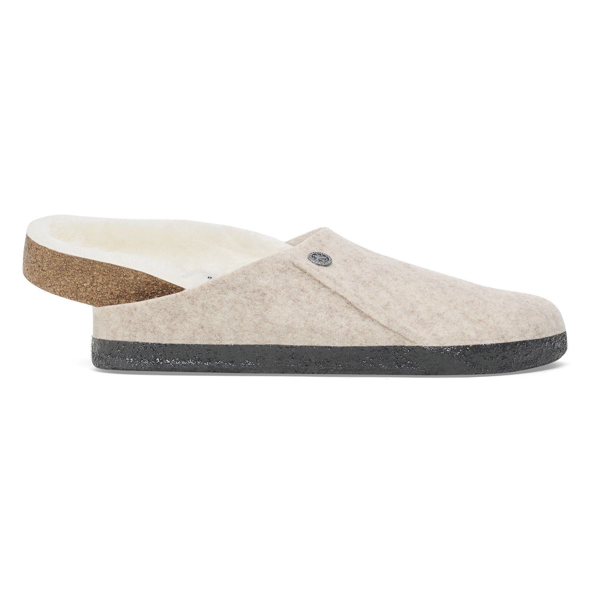 Birkenstock Zermatt Shearling Wool Slippers- Eggshell - Image 9