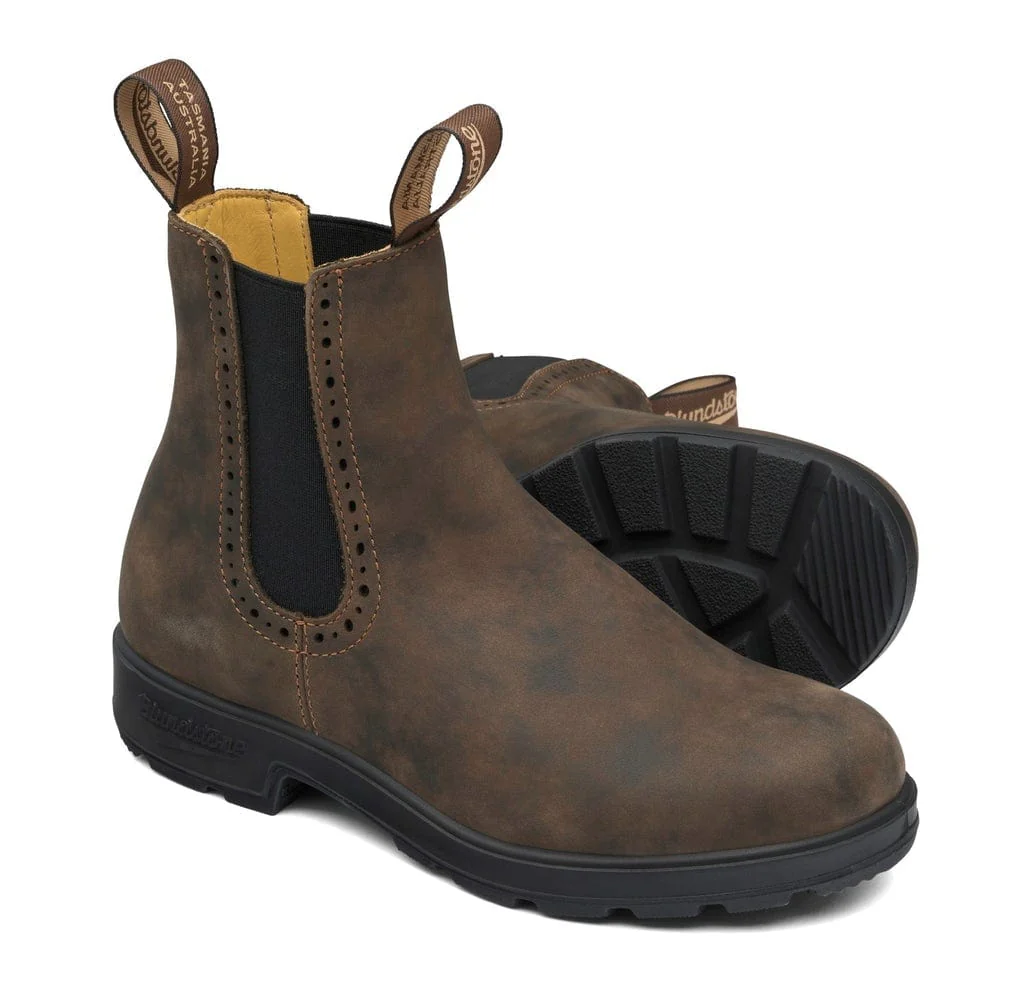 Blundstone Womens High Top Boots 1351- Rustic Brown - Image 3