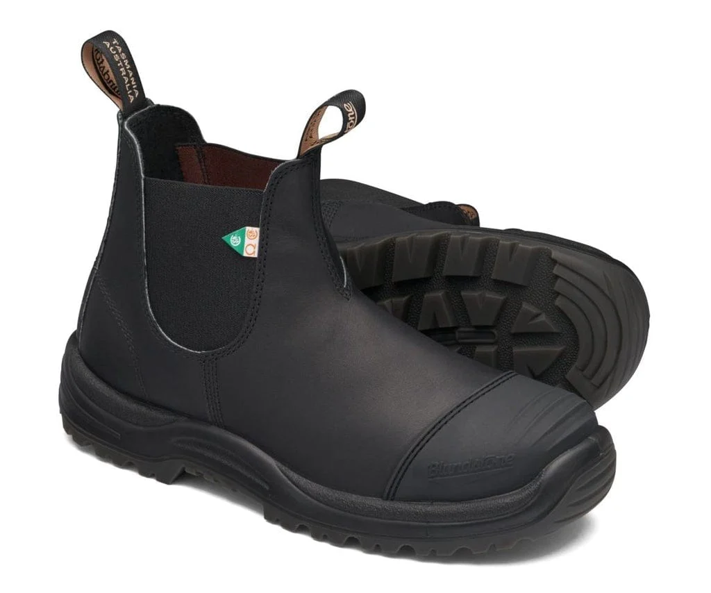 Blundstone Steel Toe Boots 168- Black - Image 2