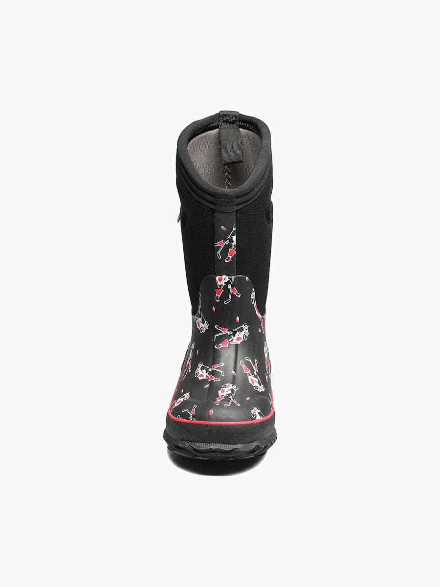 Bogs Kids Classic Boots- Black/ Hockey - Image 5