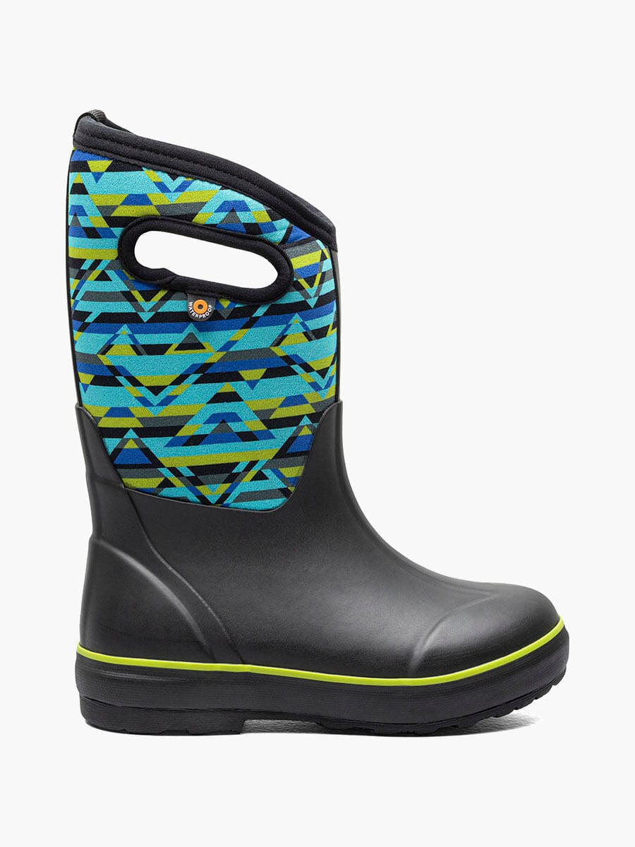 Bogs Kids Classic Boots - Black/ Geo