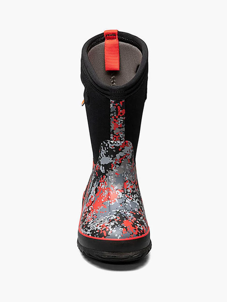 Bogs Kids Classic Boots- Black/ Camo - Image 3