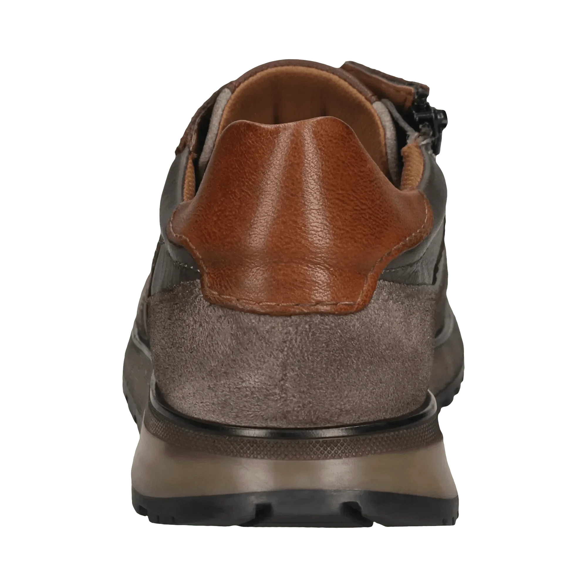 Bugatti Men's Edmund Leather Sneakers- Dark Grey - Image 5
