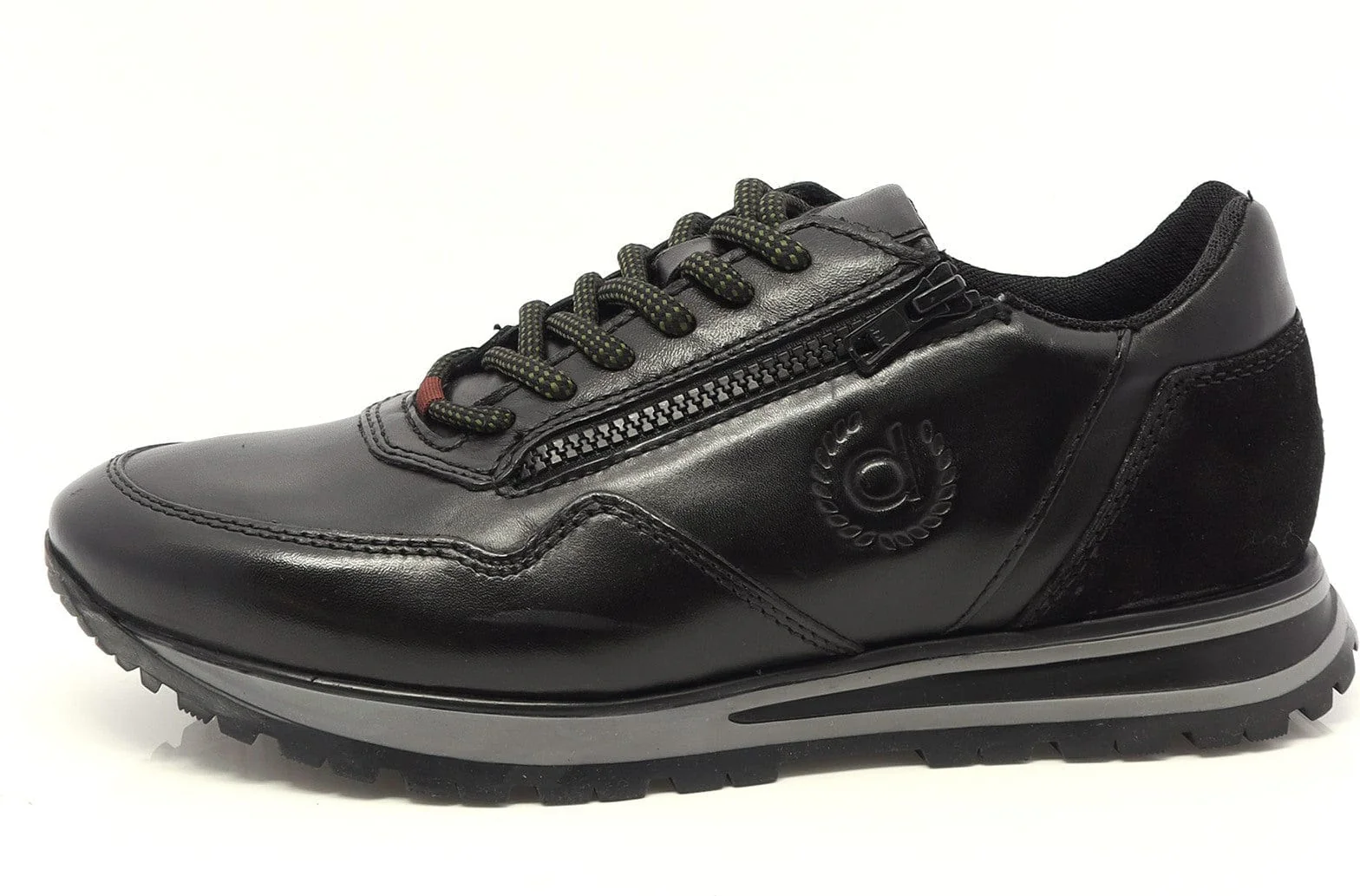 Bugatti Men's Harrison Leather Sneakers- Black
