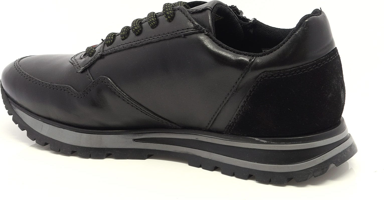 Bugatti Men's Harrison Leather Sneakers- Black - Image 3