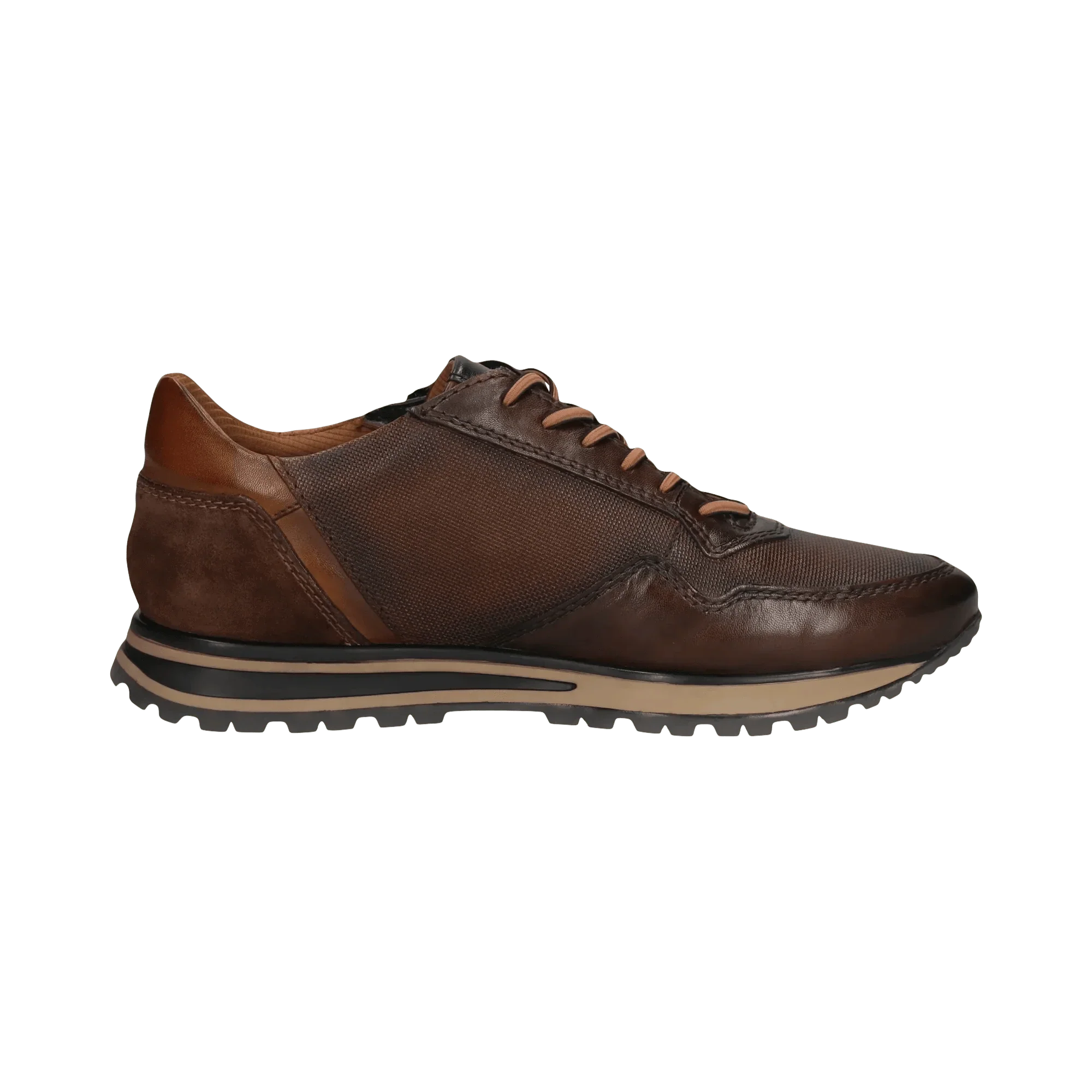 Bugatti Men's Philip Leather Sneakers- Brown - Image 2