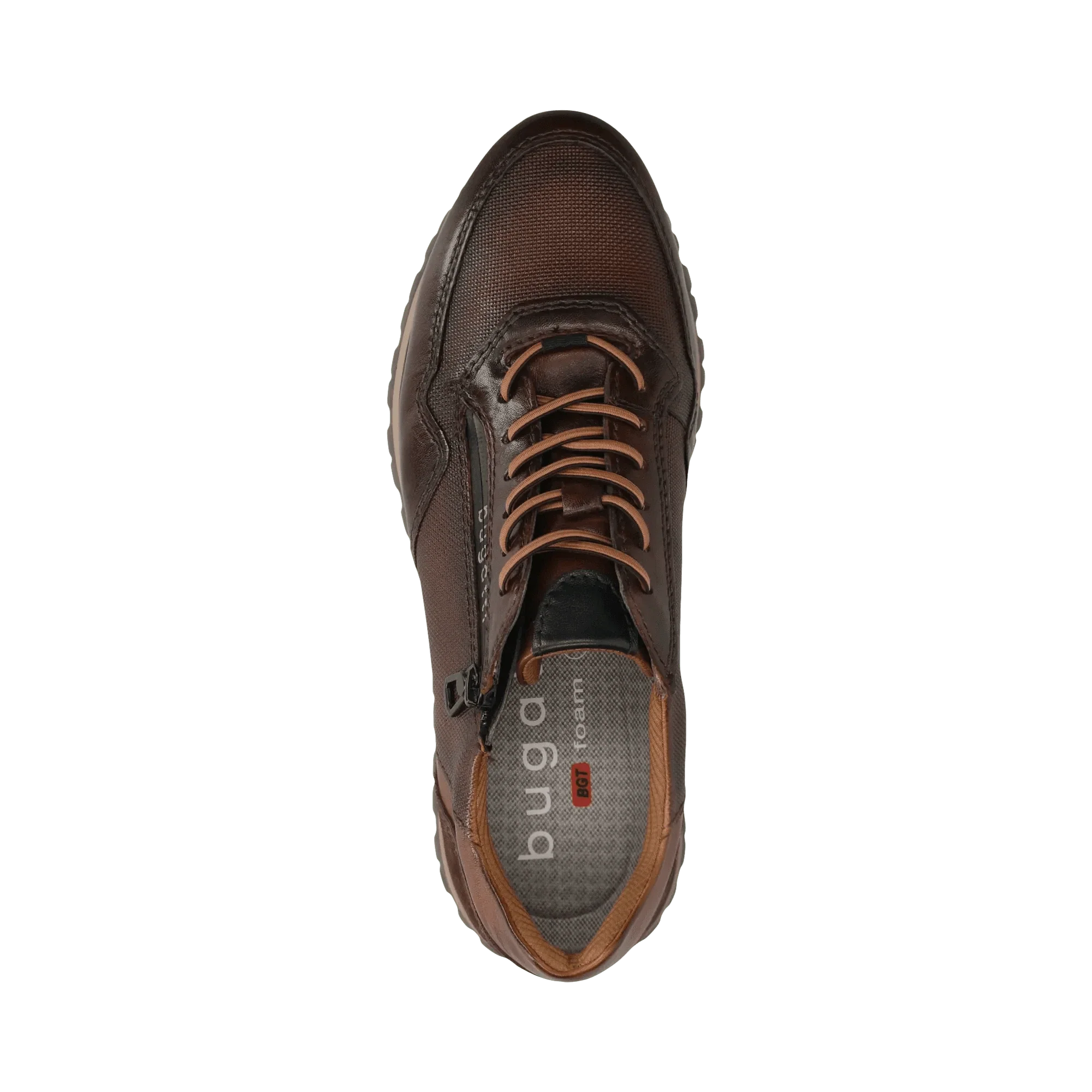 Bugatti Men's Philip Leather Sneakers- Brown - Image 4
