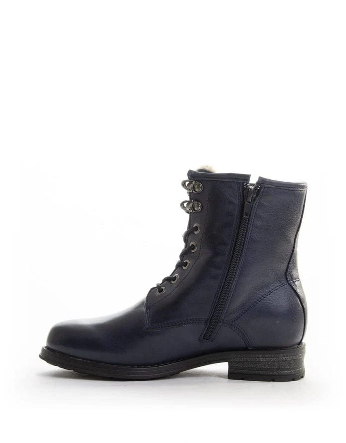 Bulle Women's Olibem Lace Up Boots- Navy - Image 3