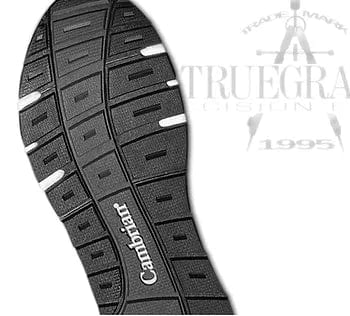Cambrian Men's Ultra Leather Walking Shoes- Black - Image 4