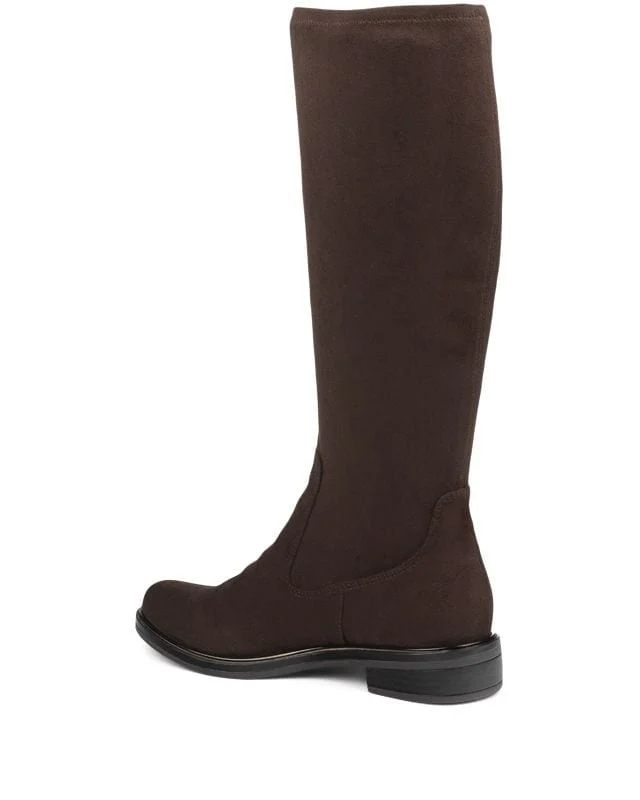 Caprice Women's Tall Stretch Boots- Brown - Image 3