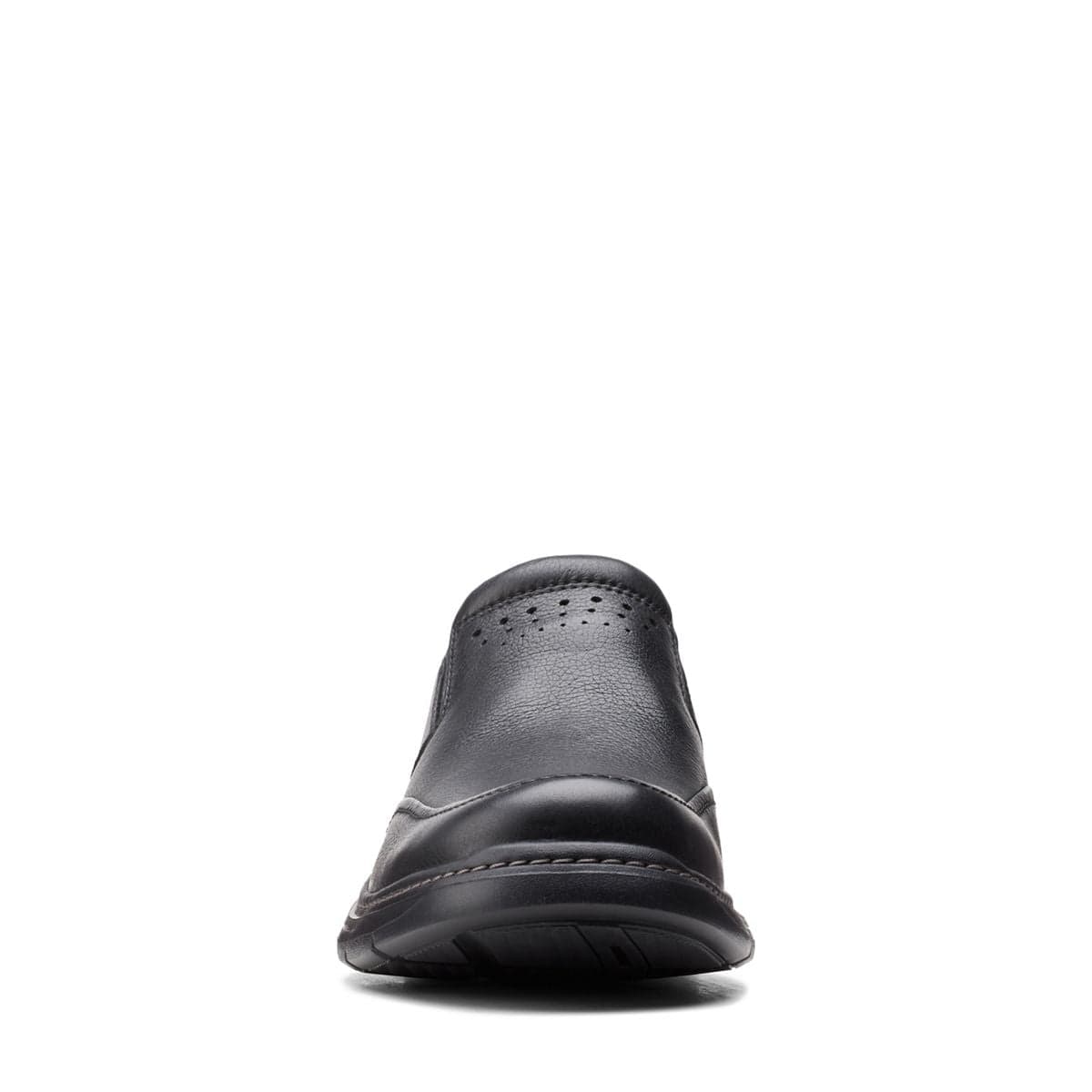 Clarks Men's Un Brawley Step Slip On Shoes- Black Leather - Image 3