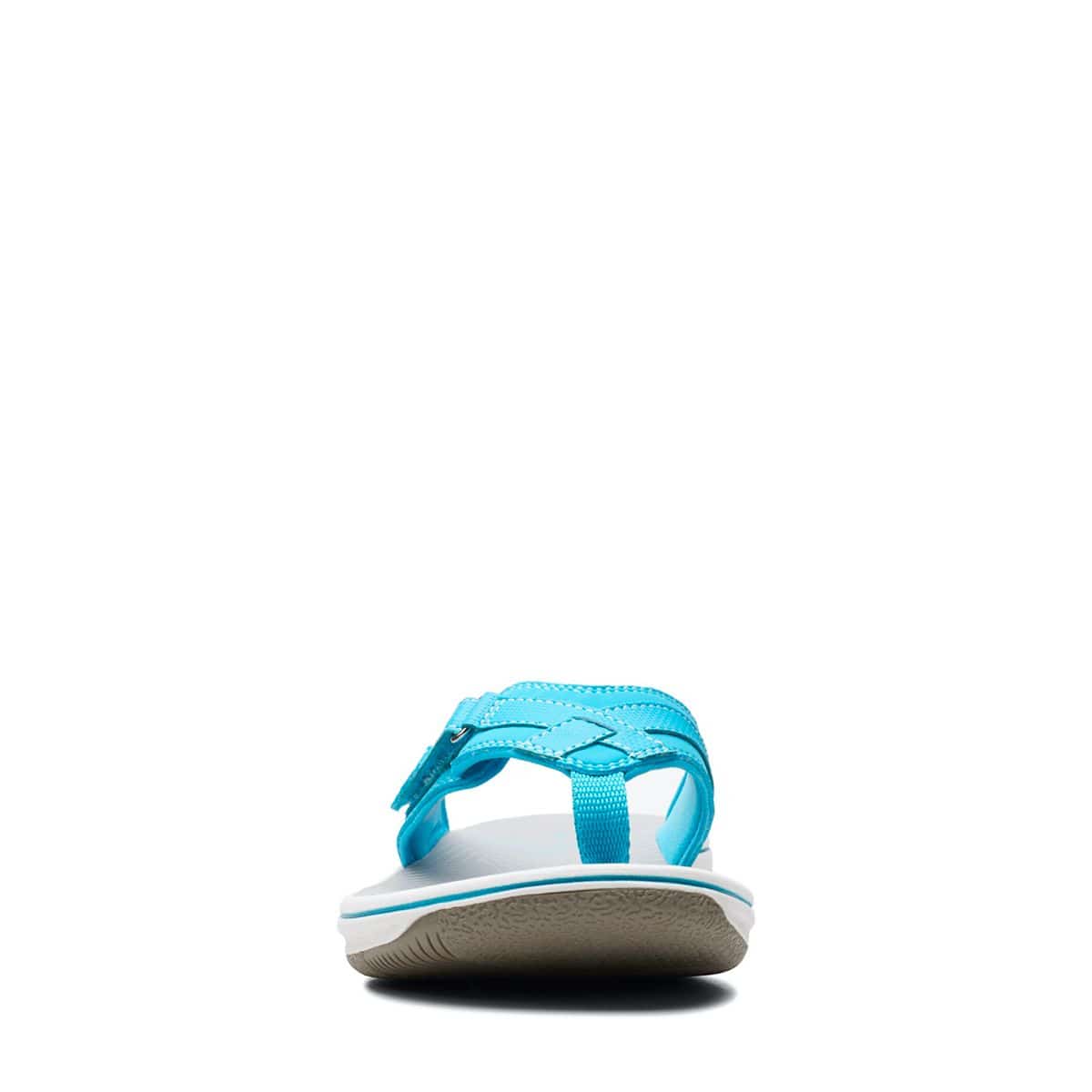 Clarks Women's Breeze Sea Flips- Aqua - Image 4