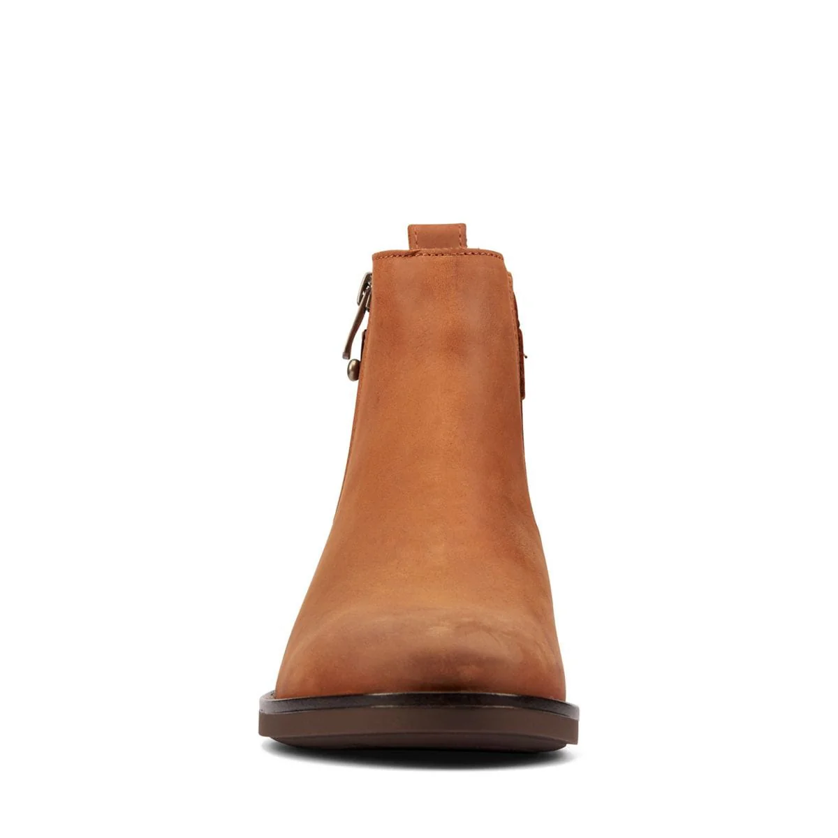 Clarks Women's Memi Lo Ankle Boots- Dark Tan Leather - Image 3