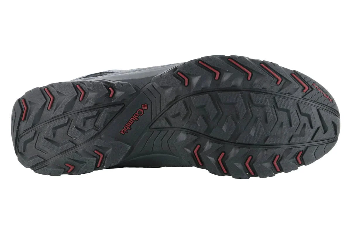 Columbia Men's Crestwood Mid Waterproof Boots- Black/ Charcoal - Image 5