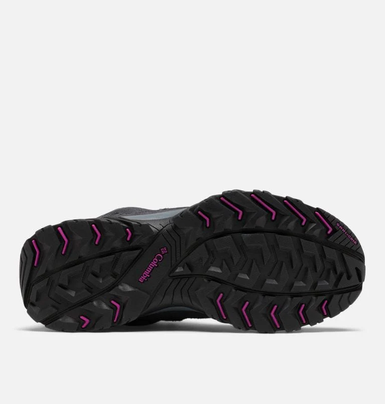 Columbia Women's Crestwood Mid Waterproof Boots- Graphite/ Bright Plum - Image 4