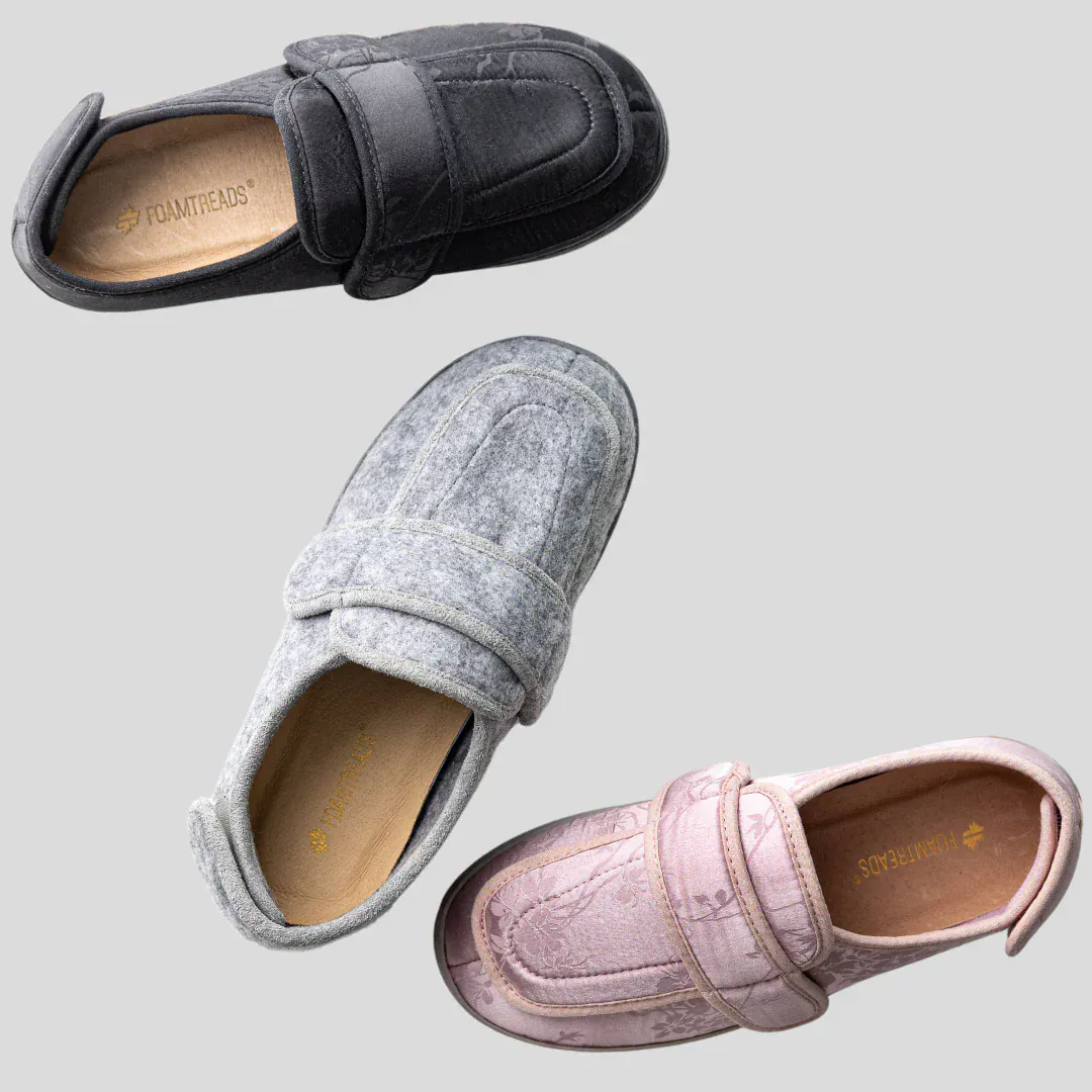 Foamtreads Women's Physician Slippers- Dusty Rose - Image 9