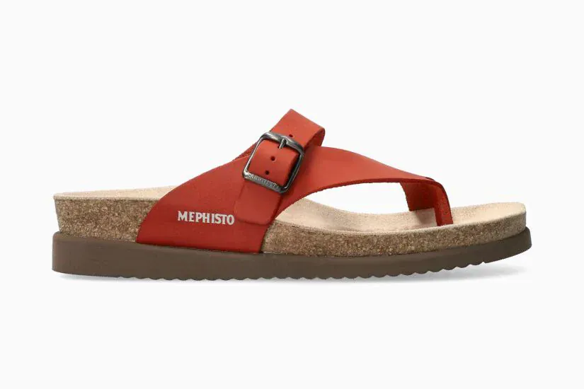 Mephisto Women's Helen Sandals- Red