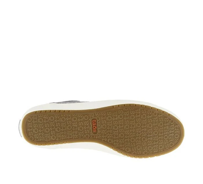 Taos Women's Star Canvas Sneakers- Grey Wash - Image 3