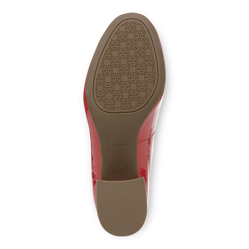 Vionic Women's Carmel Pumps- Red Patent - Image 5