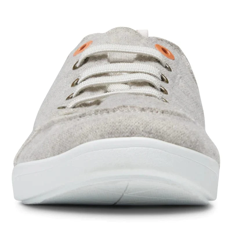 Vionic Women's Pismo Slip On Sneakers- Light Grey - Image 4