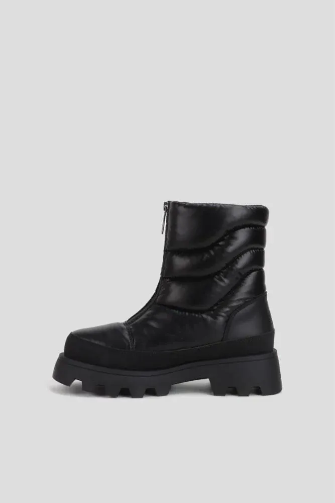 Cougar Women's Savvy Front Zip Winter Boots- Black - Image 3