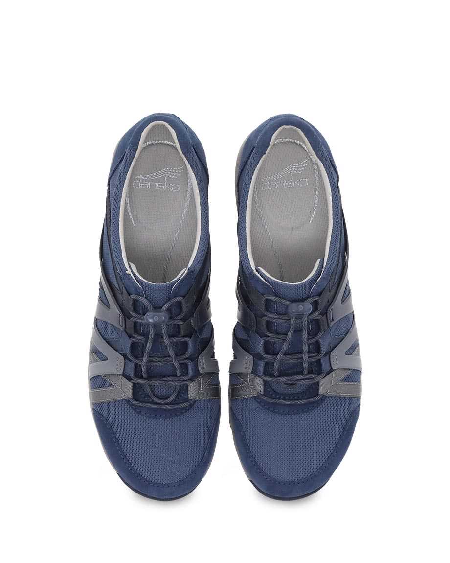 Dansko Women's Henriette Sneakers- Navy Suede - Image 7