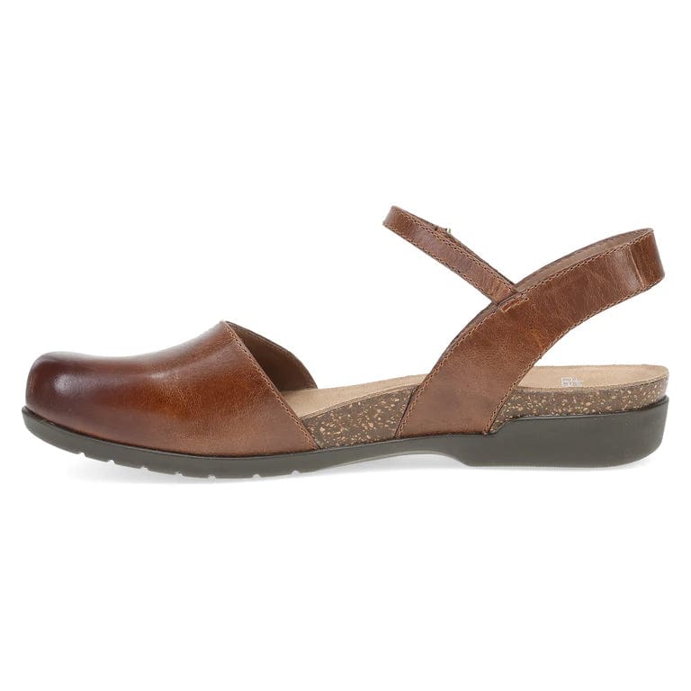 Dansko Women's Rowan Sandals- Tan Waxy Burnished - Image 2