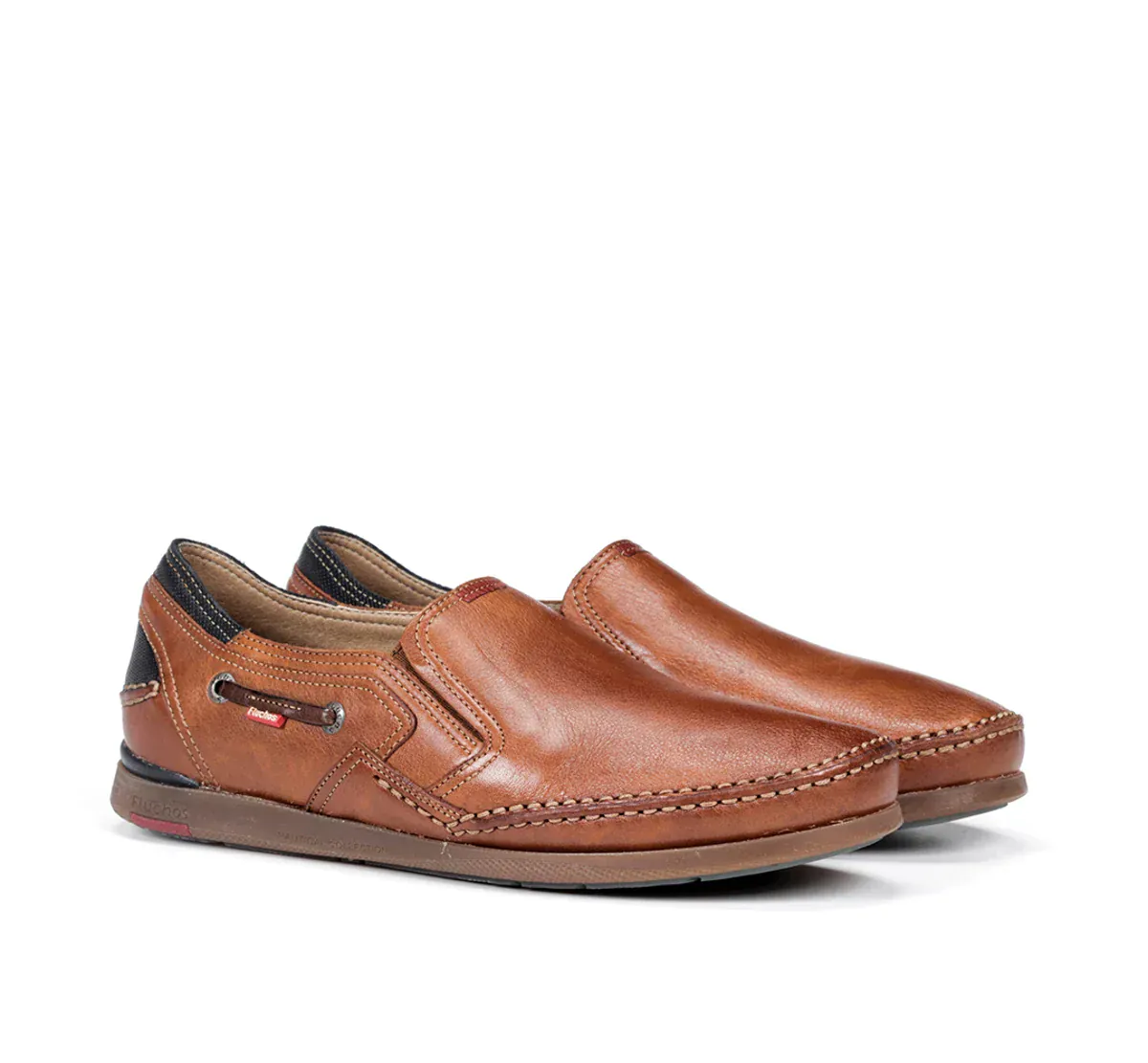 Fluchos Men's Mariner Tornado Deck Shoes- Placa Cuero - Image 3