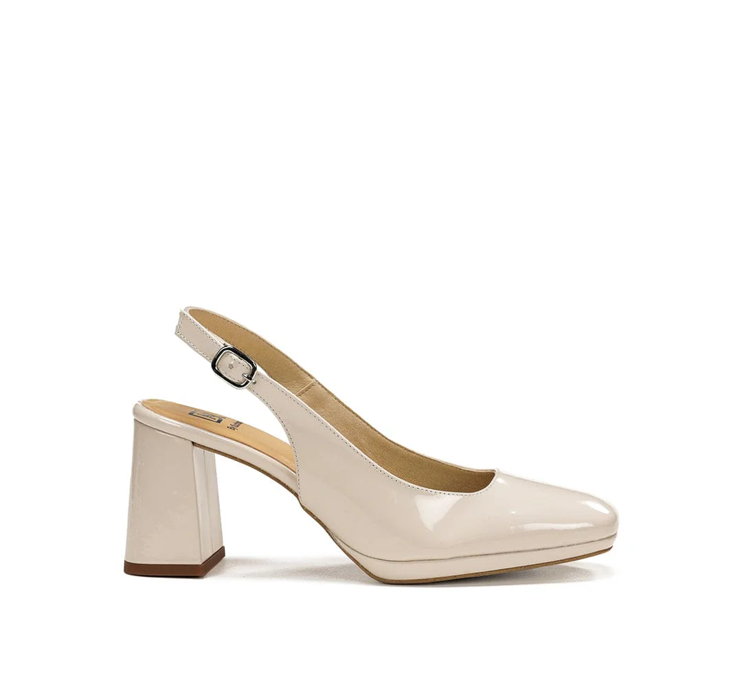Dorking Women's Karla Slingback Pumps- Piuma Lino