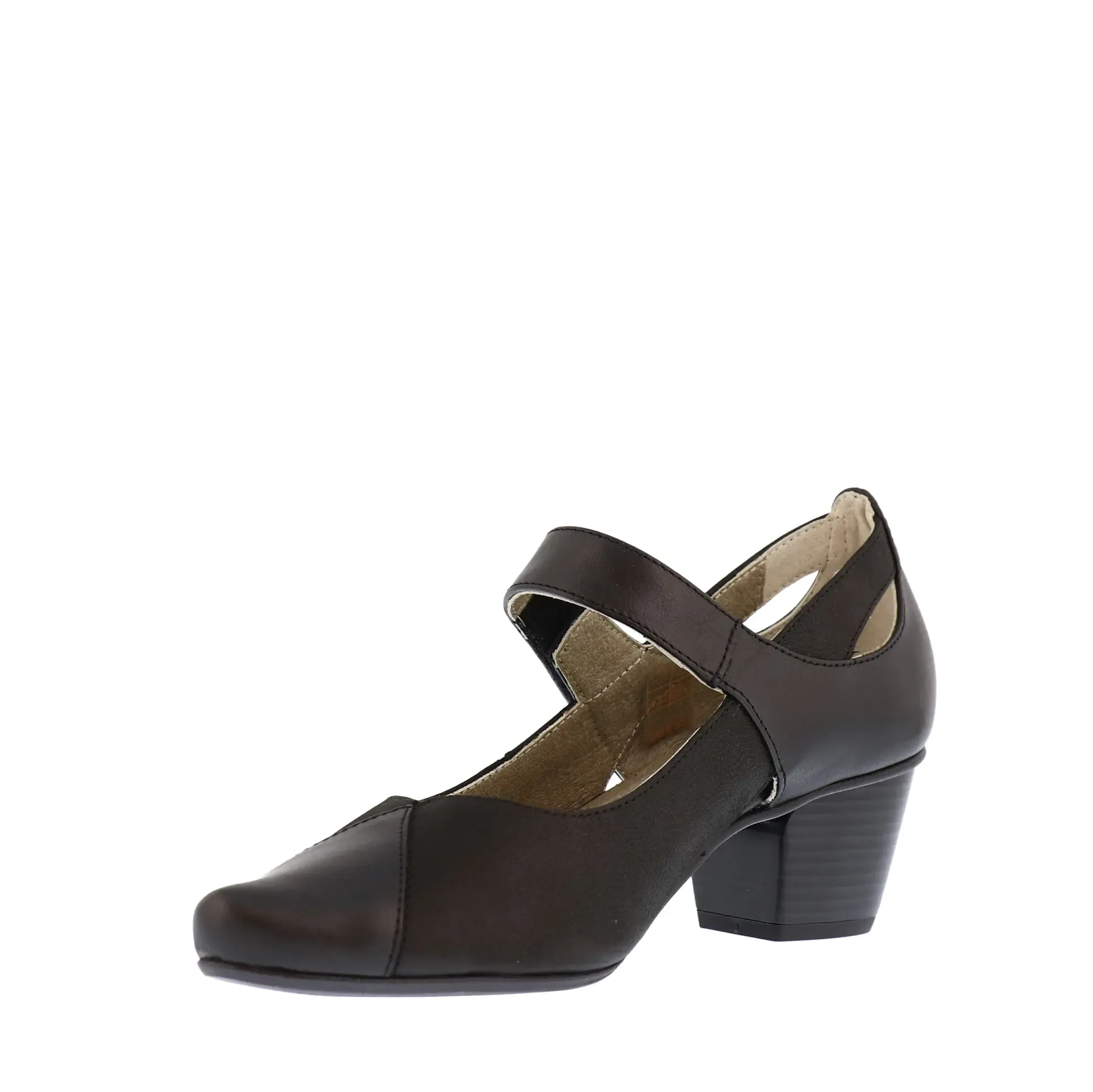 Dorking Women's Triana Mary Jane Pumps- Laguna Negro - Image 3